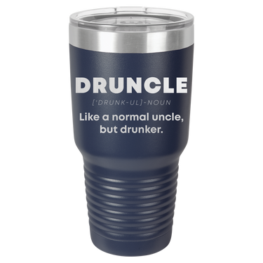 Druncle Design Coffee Tumbler
